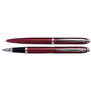 עט X-pen מסדרת Classic אדום כסף