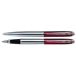 עט X-pen מסדרת Classic Mezzo כסף אדום
