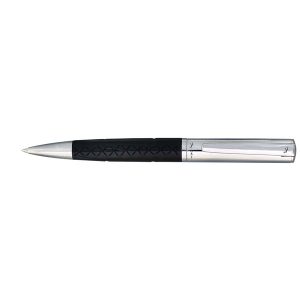 עט X-pen מסדרת Paradise עור שחור כסף