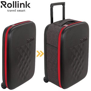 FLEX EARTH המזוודה המתקפלת הדקה ביותר בעולם 26" הפרקטיות במיטבה של מותג המזוודות החכמות Rollink