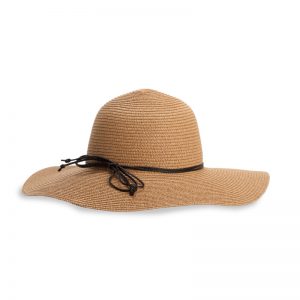 קאריביים כובע קש מעוצב רחב שוליים
